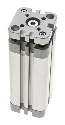 ISO 21287 Kompakter doppeltwirkender Zylinder 32-80mm - magnetisch - nicht drehend