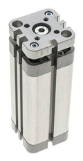 ISO 21287 Kompakter doppeltwirkender Zylinder 32-80mm - magnetisch - nicht drehend
