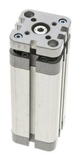 ISO 21287 Kompakter doppeltwirkender Zylinder 32-80mm - magnetisch - nicht drehend