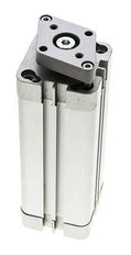 ISO 21287 Kompakter doppeltwirkender Zylinder 40-100mm - magnetisch - nicht drehend