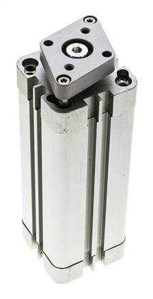 ISO 21287 Kompakter doppeltwirkender Zylinder 40-100mm - magnetisch - nicht drehend