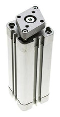 ISO 21287 Kompakter doppeltwirkender Zylinder 40-100mm - magnetisch - nicht drehend