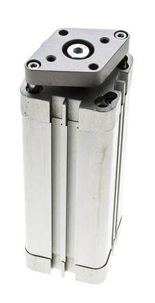 ISO 21287 Kompakter doppeltwirkender Zylinder 40-100mm - magnetisch - nicht drehend