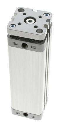 ISO 21287 Kompakter doppeltwirkender Zylinder 40-125mm - magnetisch - nicht drehend