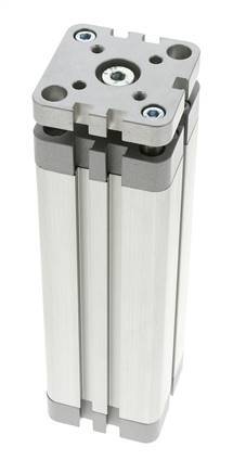 ISO 21287 Kompakter doppeltwirkender Zylinder 40-125mm - magnetisch - nicht drehend