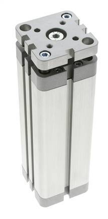 ISO 21287 Kompakter doppeltwirkender Zylinder 40-125mm - magnetisch - nicht drehend