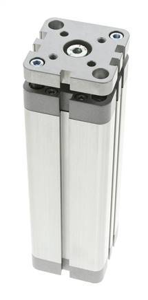 ISO 21287 Kompakter doppeltwirkender Zylinder 40-125mm - magnetisch - nicht drehend
