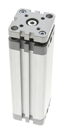 ISO 21287 Kompakter doppeltwirkender Zylinder 40-125mm - magnetisch - nicht drehend