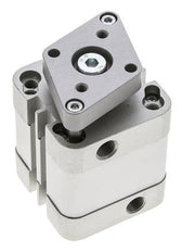 ISO 21287 Compact Double Acting Cylinder 40-15mm - Magnetic - Non-Rotating