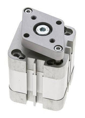 ISO 21287 Kompakter doppeltwirkender Zylinder 40-15mm - magnetisch - nicht drehend