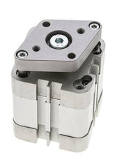 ISO 21287 Kompakter doppeltwirkender Zylinder 40-15mm - magnetisch - nicht drehend