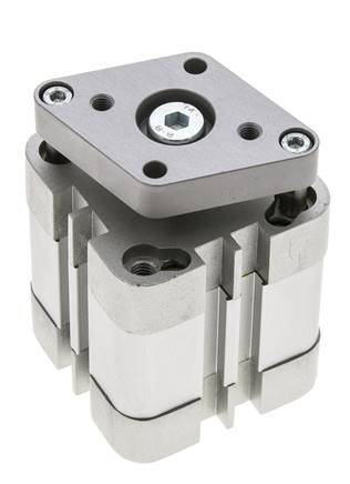 ISO 21287 Kompakter doppeltwirkender Zylinder 40-15mm - magnetisch - nicht drehend