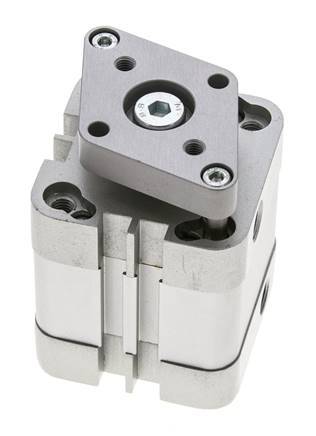 ISO 21287 Kompakter doppeltwirkender Zylinder 40-15mm - magnetisch - nicht drehend