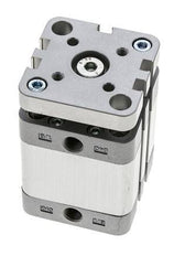 ISO 21287 Kompakter doppeltwirkender Zylinder 40-20mm - magnetisch - nicht drehend