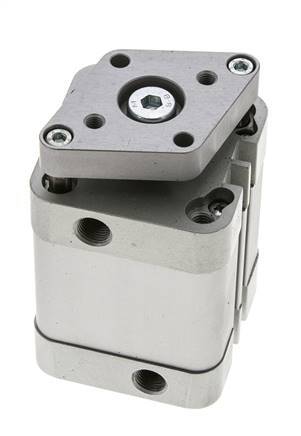 ISO 21287 Kompakter doppeltwirkender Zylinder 40-25mm - magnetisch - nicht drehend