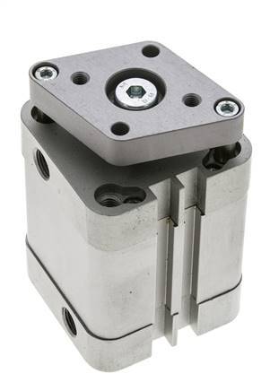 ISO 21287 Kompakter doppeltwirkender Zylinder 40-25mm - magnetisch - nicht drehend