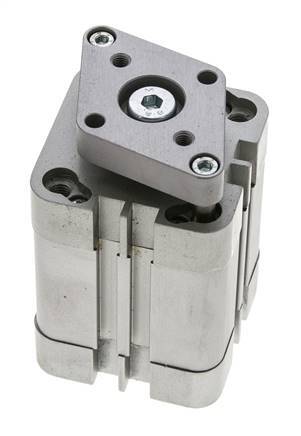 ISO 21287 Kompakter doppeltwirkender Zylinder 40-25mm - magnetisch - nicht drehend