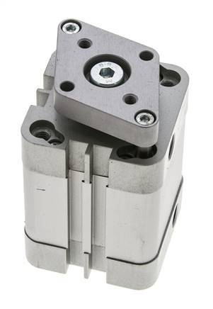 ISO 21287 Kompakter doppeltwirkender Zylinder 40-25mm - magnetisch - nicht drehend