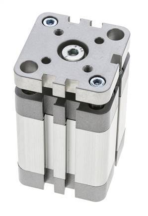 ISO 21287 Kompakter doppeltwirkender Zylinder 40-30mm - magnetisch - nicht drehend