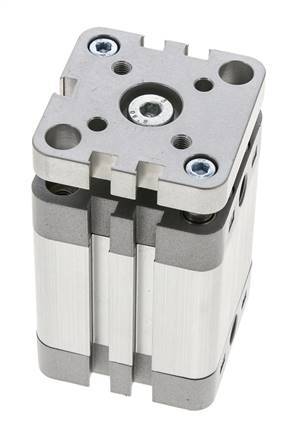 ISO 21287 Kompakter doppeltwirkender Zylinder 40-30mm - magnetisch - nicht drehend