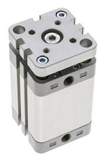 ISO 21287 Kompakter doppeltwirkender Zylinder 40-40mm - magnetisch - nicht drehend