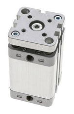 ISO 21287 Kompakter doppeltwirkender Zylinder 40-40mm - magnetisch - nicht drehend
