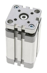 ISO 21287 Kompakter doppeltwirkender Zylinder 40-40mm - magnetisch - nicht drehend