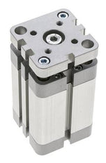 ISO 21287 Kompakter doppeltwirkender Zylinder 40-40mm - magnetisch - nicht drehend