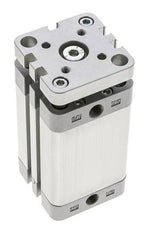 ISO 21287 Kompakter doppeltwirkender Zylinder 40-50mm - magnetisch - nicht drehend
