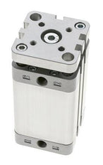 ISO 21287 Kompakter doppeltwirkender Zylinder 40-50mm - magnetisch - nicht drehend