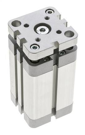 ISO 21287 Kompakter doppeltwirkender Zylinder 40-50mm - magnetisch - nicht drehend