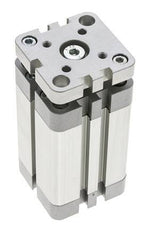 ISO 21287 Kompakter doppeltwirkender Zylinder 40-50mm - magnetisch - nicht drehend