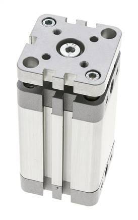 ISO 21287 Kompakter doppeltwirkender Zylinder 40-50mm - magnetisch - nicht drehend