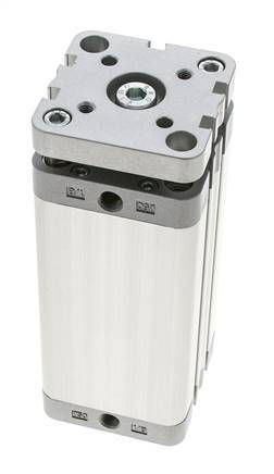 ISO 21287 Kompakter doppeltwirkender Zylinder 50-100mm - magnetisch - nicht drehend