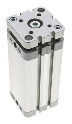 ISO 21287 Kompakter doppeltwirkender Zylinder 50-100mm - magnetisch - nicht drehend