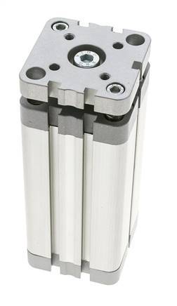 ISO 21287 Kompakter doppeltwirkender Zylinder 50-100mm - magnetisch - nicht drehend