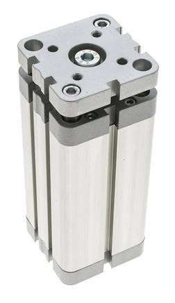 ISO 21287 Kompakter doppeltwirkender Zylinder 50-100mm - magnetisch - nicht drehend