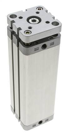 ISO 21287 Kompakter doppeltwirkender Zylinder 50-150mm - magnetisch - nicht drehend