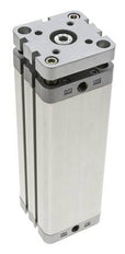 ISO 21287 Kompakter doppeltwirkender Zylinder 50-150mm - magnetisch - nicht drehend