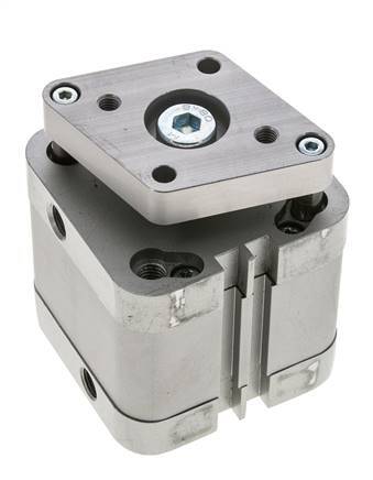 ISO 21287 Kompakter doppeltwirkender Zylinder 50-20mm - magnetisch - nicht drehend