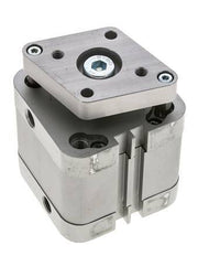 ISO 21287 Kompakter doppeltwirkender Zylinder 50-20mm - magnetisch - nicht drehend