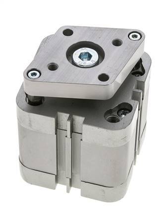 ISO 21287 Kompakter doppeltwirkender Zylinder 50-20mm - magnetisch - nicht drehend