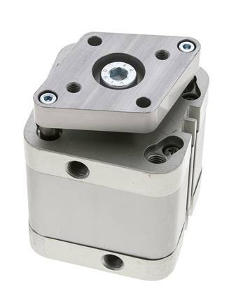 ISO 21287 Kompakter doppeltwirkender Zylinder 50-25mm - magnetisch - nicht drehend