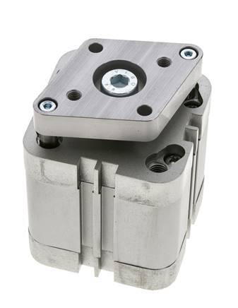 ISO 21287 Kompakter doppeltwirkender Zylinder 50-25mm - magnetisch - nicht drehend