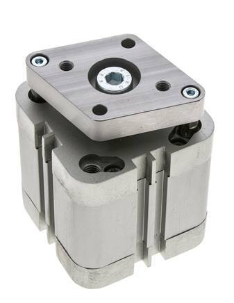 ISO 21287 Kompakter doppeltwirkender Zylinder 50-25mm - magnetisch - nicht drehend