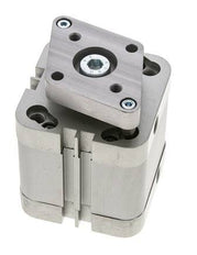 ISO 21287 Kompakter doppeltwirkender Zylinder 50-25mm - magnetisch - nicht drehend