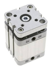 ISO 21287 Compact Double Acting Cylinder 50-30mm - Magnetic - Non-Rotating