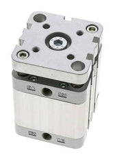 ISO 21287 Kompakter doppeltwirkender Zylinder 50-30mm - magnetisch - nicht drehend