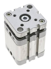 ISO 21287 Kompakter doppeltwirkender Zylinder 50-30mm - magnetisch - nicht drehend