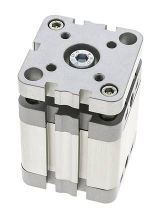 ISO 21287 Kompakter doppeltwirkender Zylinder 50-30mm - magnetisch - nicht drehend